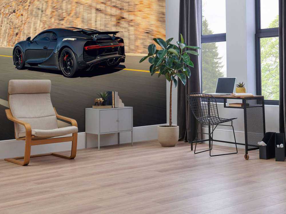 Bugatti Chiron Pur Sport i aktion