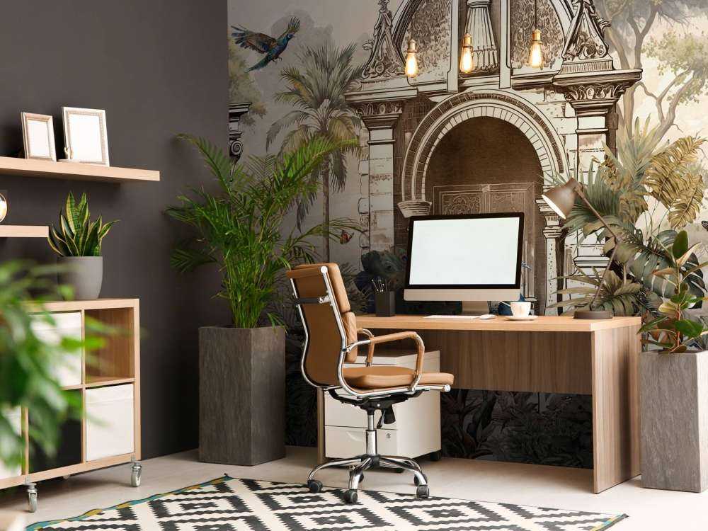 Påfåglar i Paradisets Trädgård