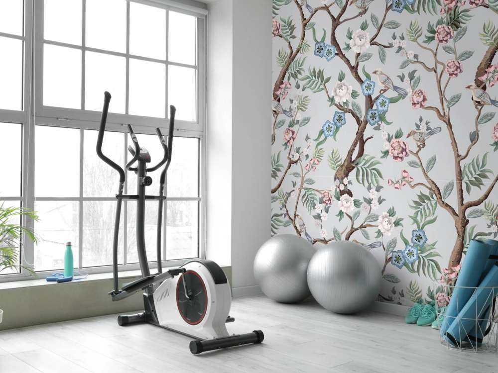 Blommigt mönster, pastell