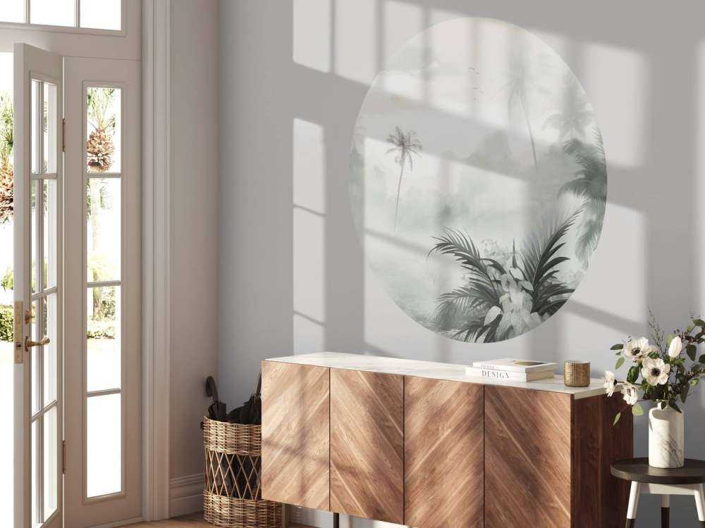 Dimmig Palm Horisont