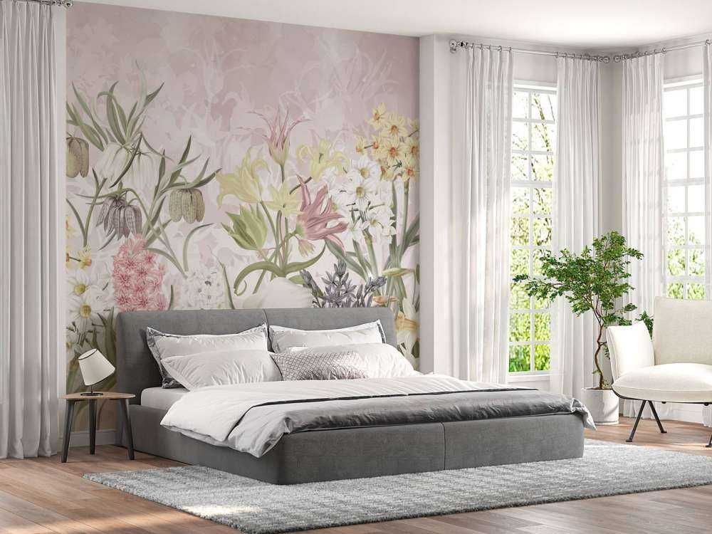 Vårblommor - Pastellblad Rosa