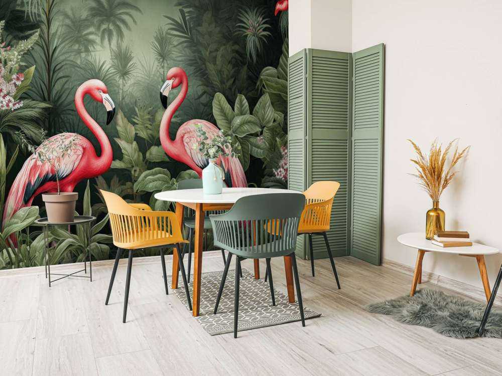 Flamingos Blommiga Oas