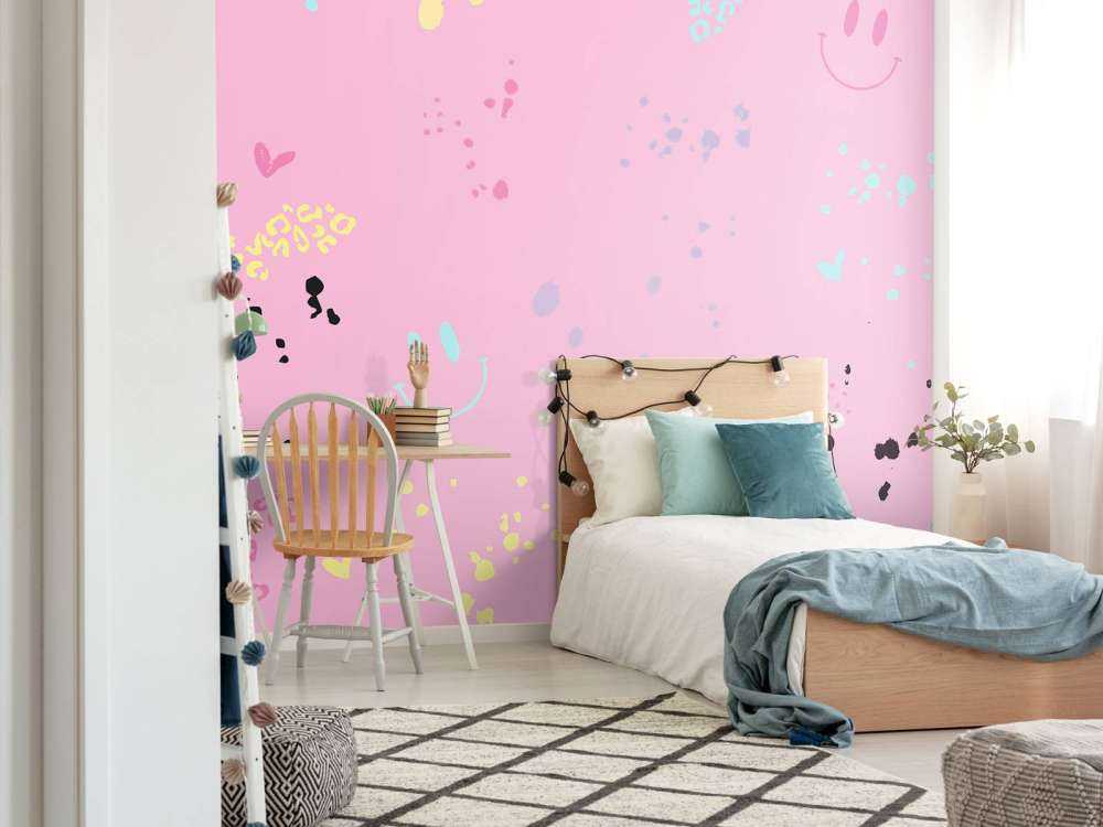 Pink splash