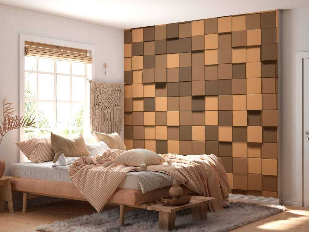 3D Minecraft-klossar av jorden