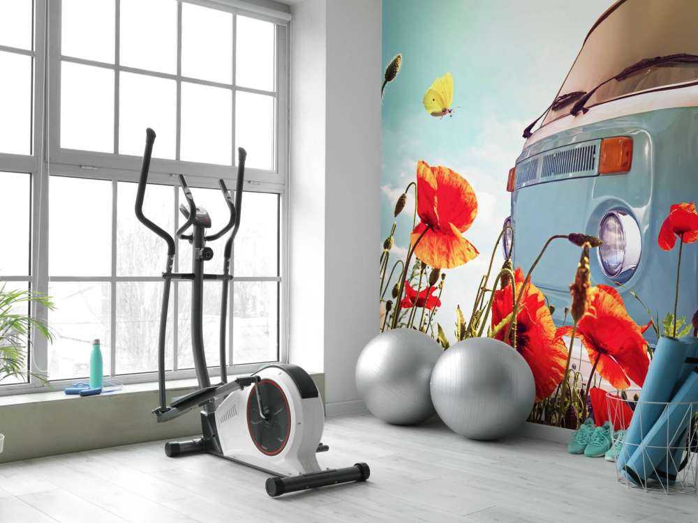 Vintage Volkswagen skåpbil