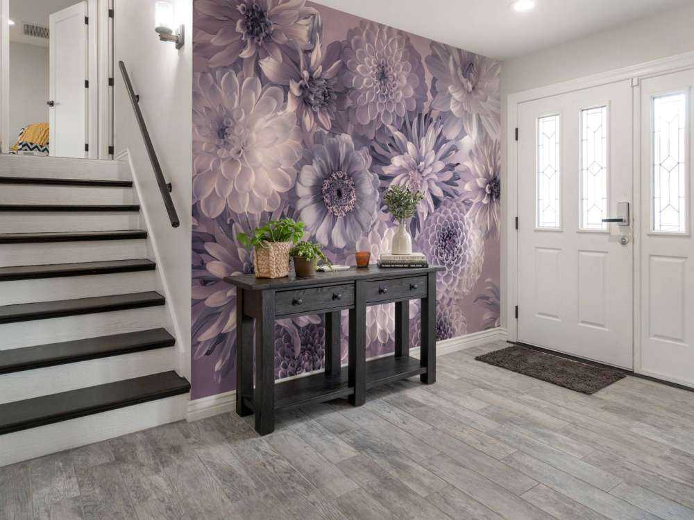 Blandning av blommor