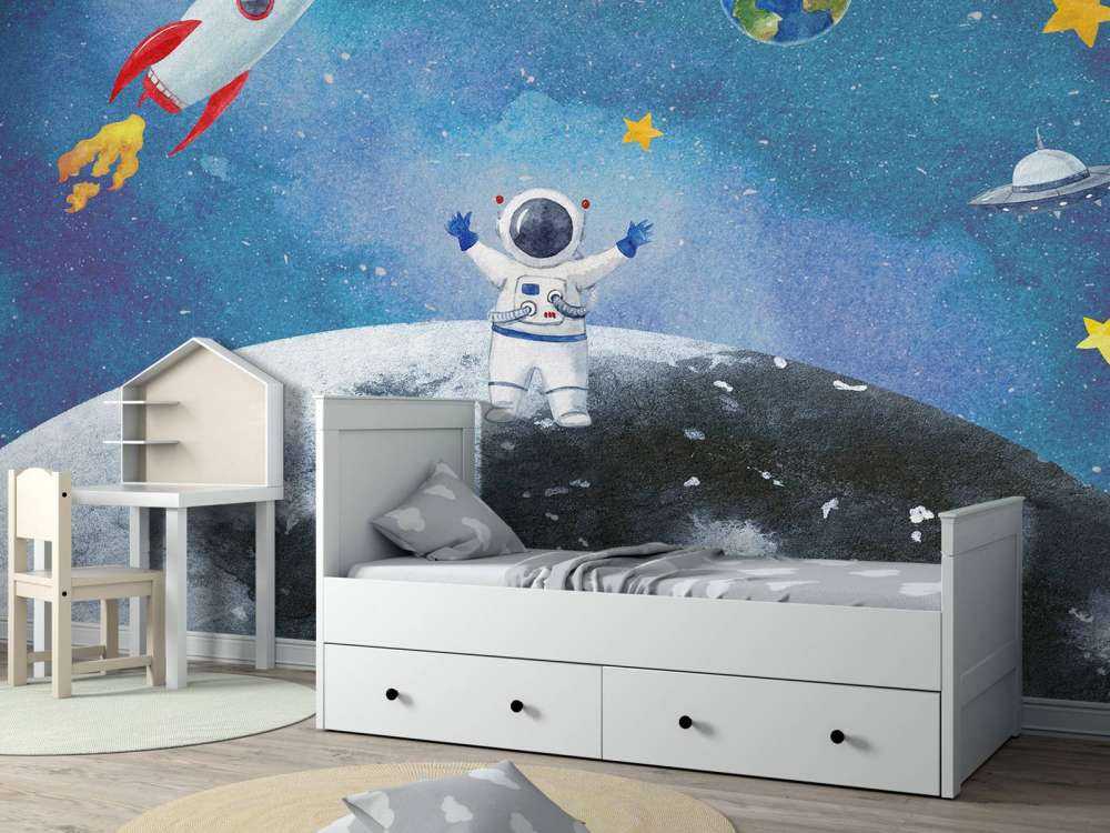 Astronaut på månen