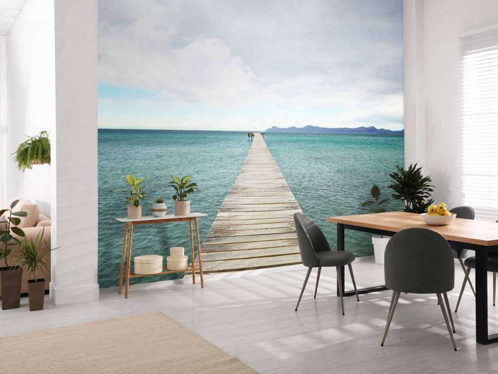 Lång byggnadsställning