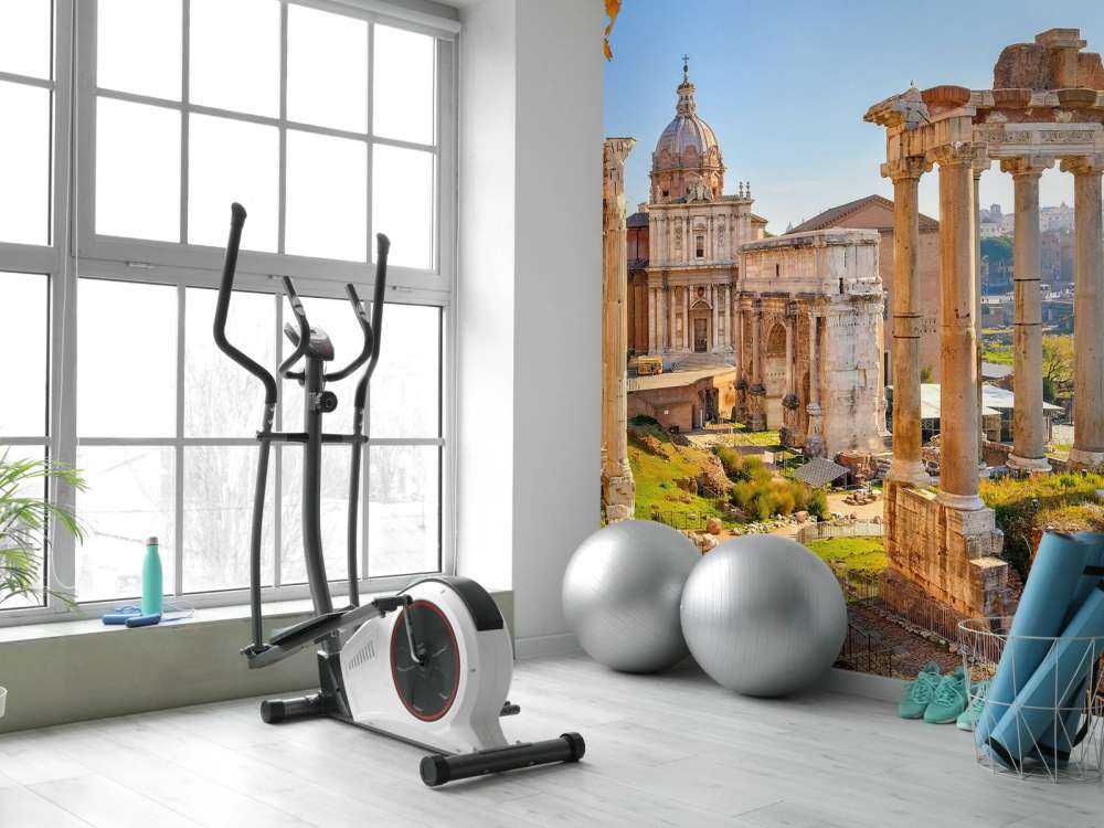 Romerska ruiner i Rom