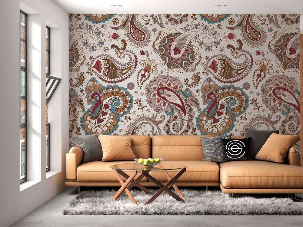 Färgade blommor i bakgrunden