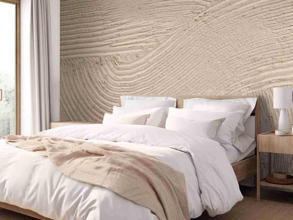 Texturerade linjer i taupe