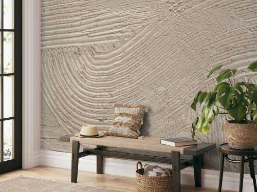 Texturerade linjer i linne
