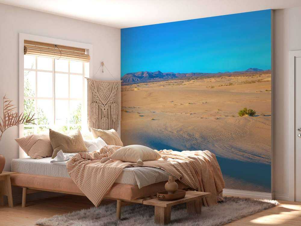 Soluppgång vid sanddyner