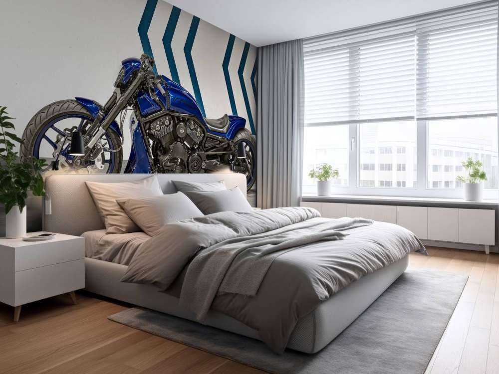 Cool specialtillverkad motorcykel