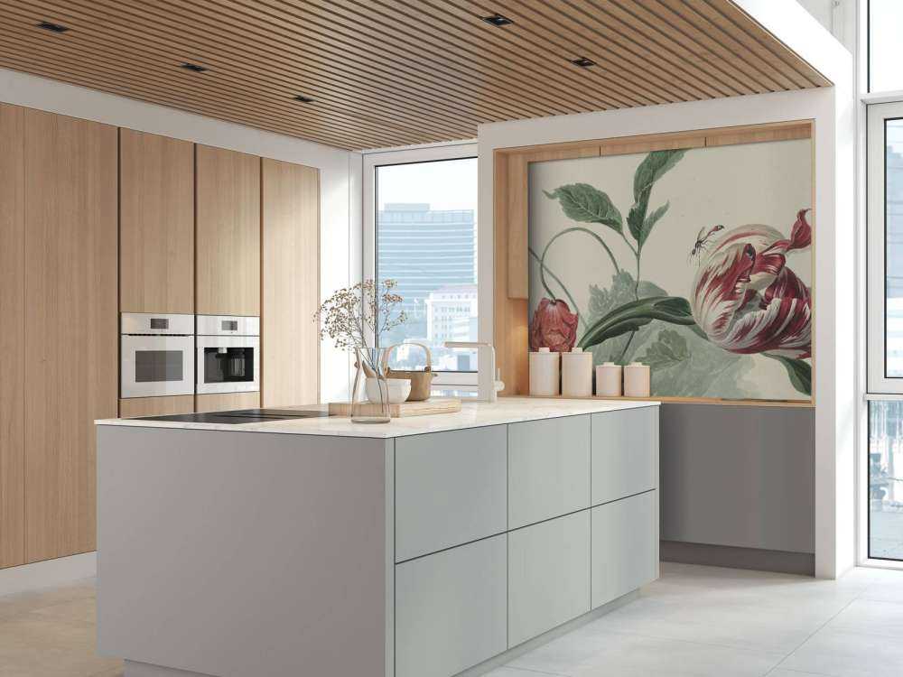 Tulpan och en vallmo, Willem van Leen