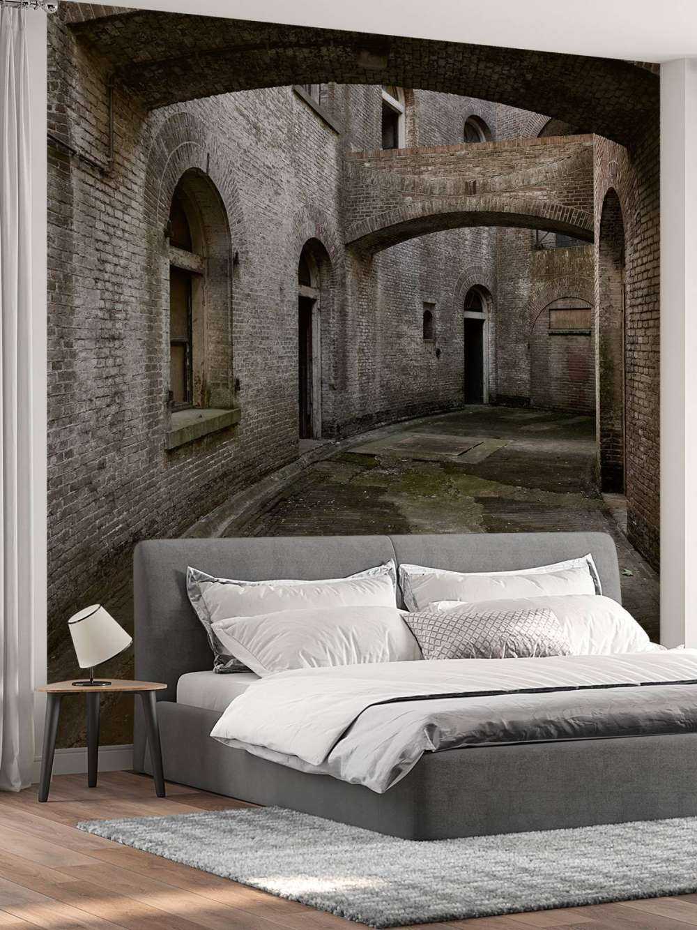 Innergård med valv