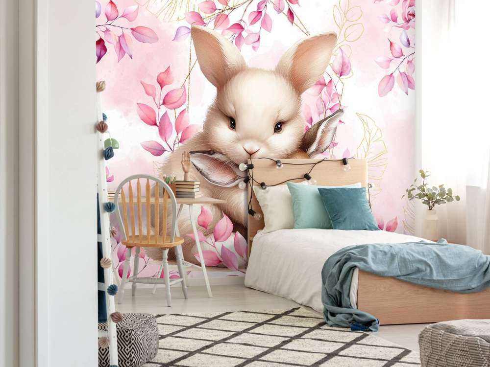 Kärleksfull kanin och hjort