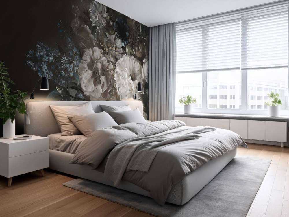 Bukett med lilac vit