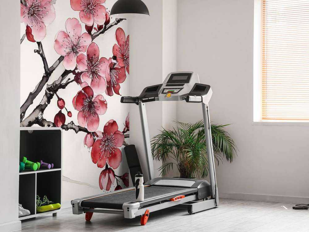 Bläckkörsbärsblommor grenar #6