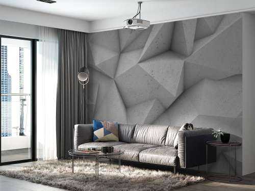 Vinkelformad 3D-betong