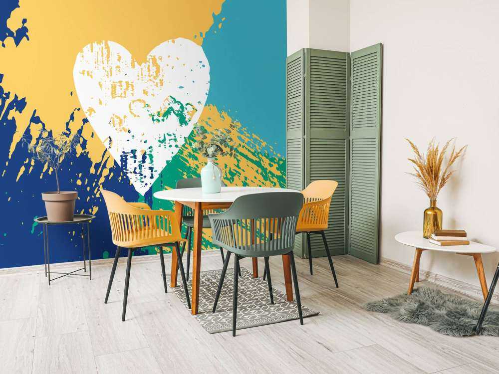 Abstrakta ytor i färg