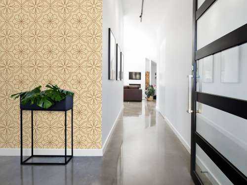 Blomster i retro stil