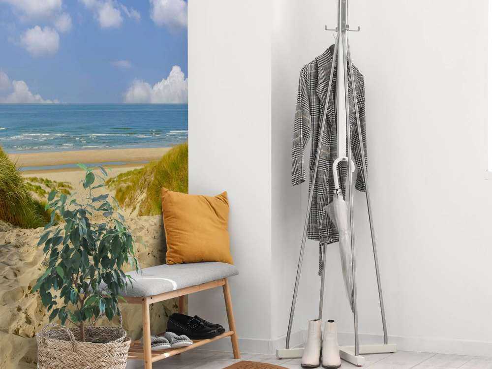 Strandtilgang gjennom sanddynene