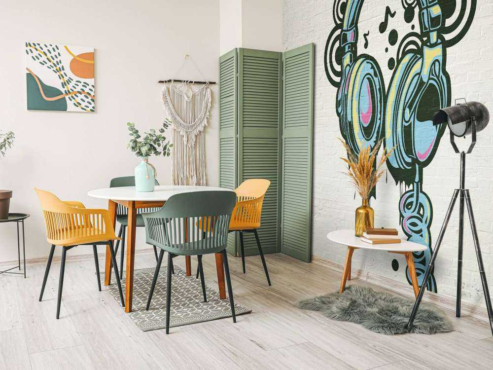 Graffiti hodetelefoner