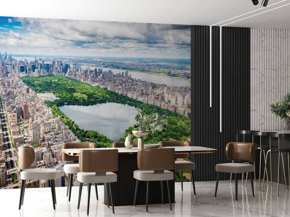 Skyline med Central Park