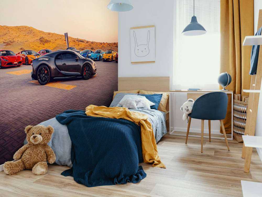 Bugatti Chiron og venner