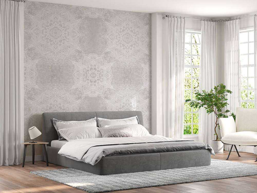 Ibiza vintage mandala_neutral grå