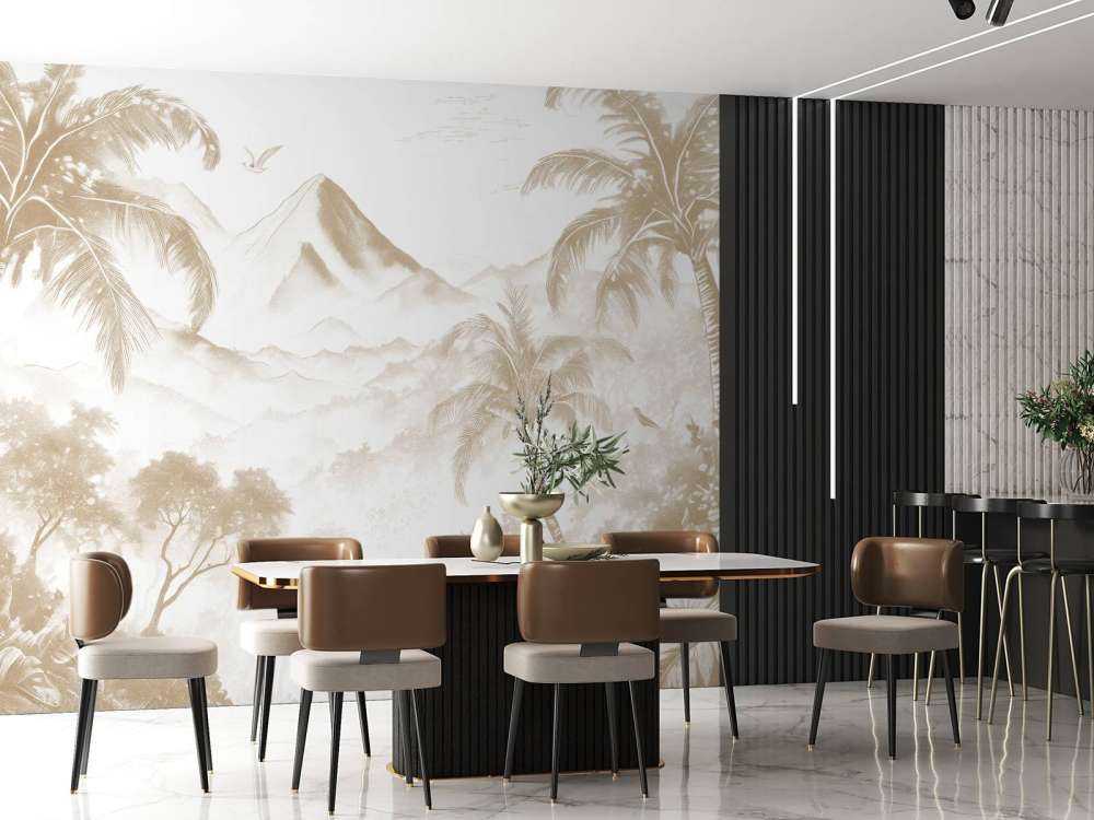 Morgengry på Vulkanøya, taupe