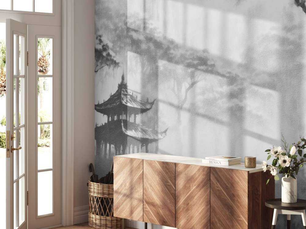 Tåkete Orientalsk Paviljong