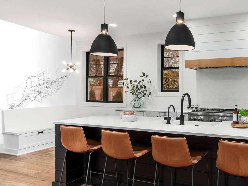 Kart over Terschelling, hvitt