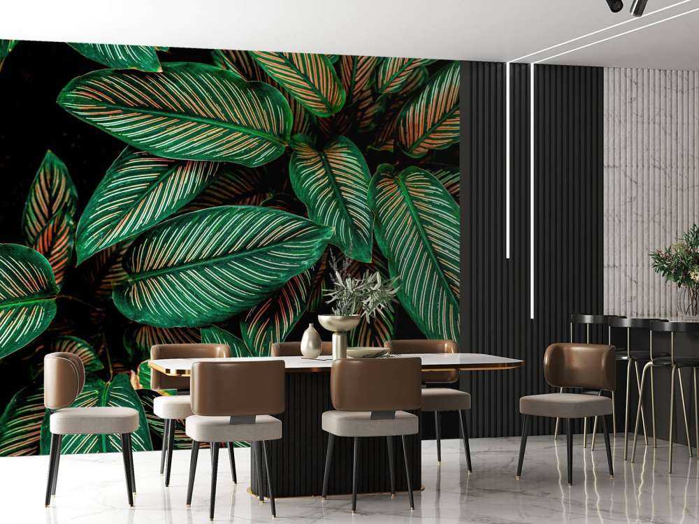 Abstrakte grønne blader