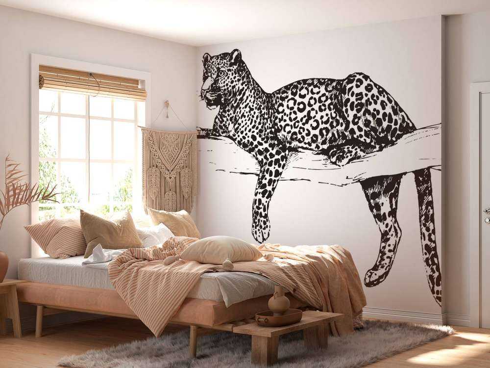 tegnet leopard