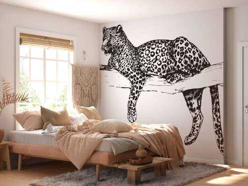 tegnet leopard