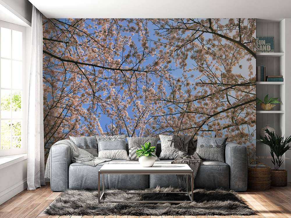 Blomstrende grener i blomst