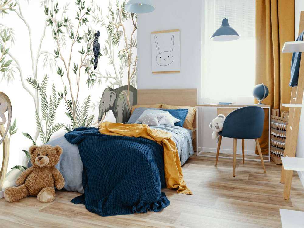 Tegnede dyrr i jungelen