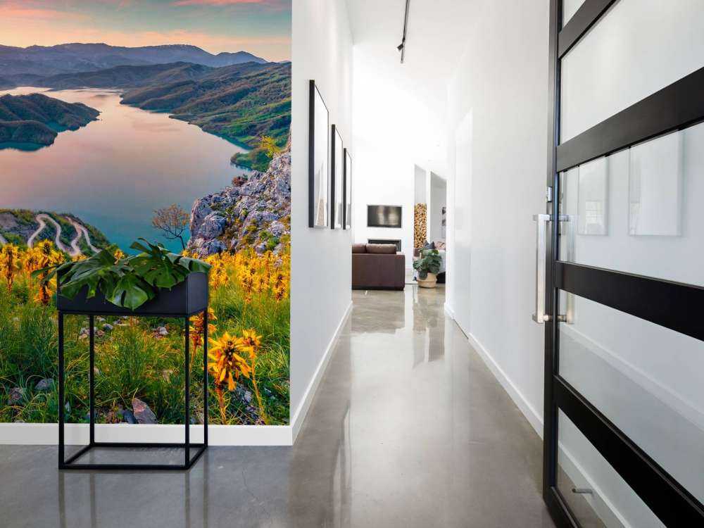 Soloppgang på Lake Bovilla