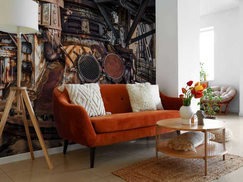 Rusten gammel fabrik