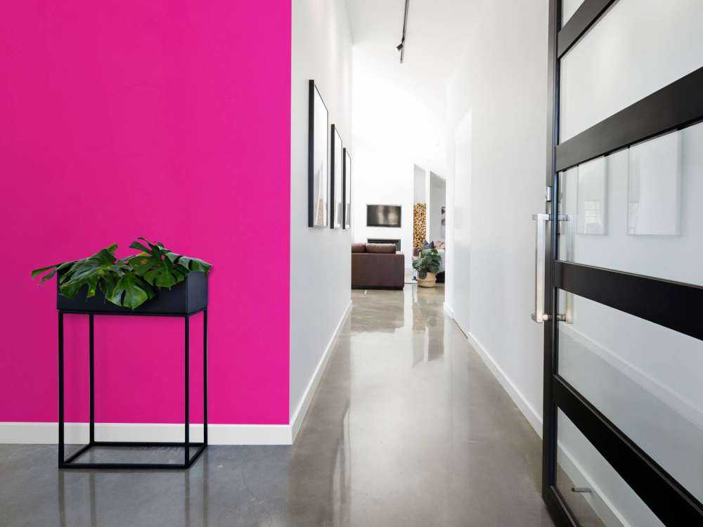 Neonrosa beton