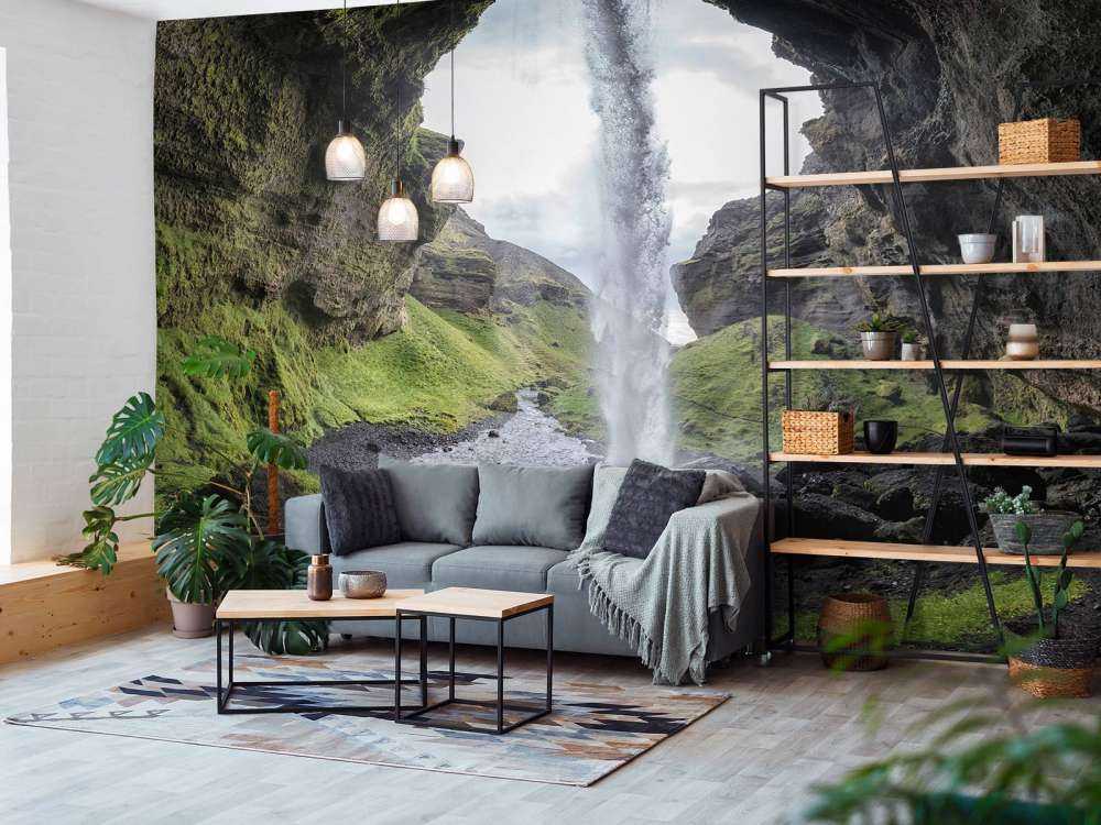 Hidden waterfall