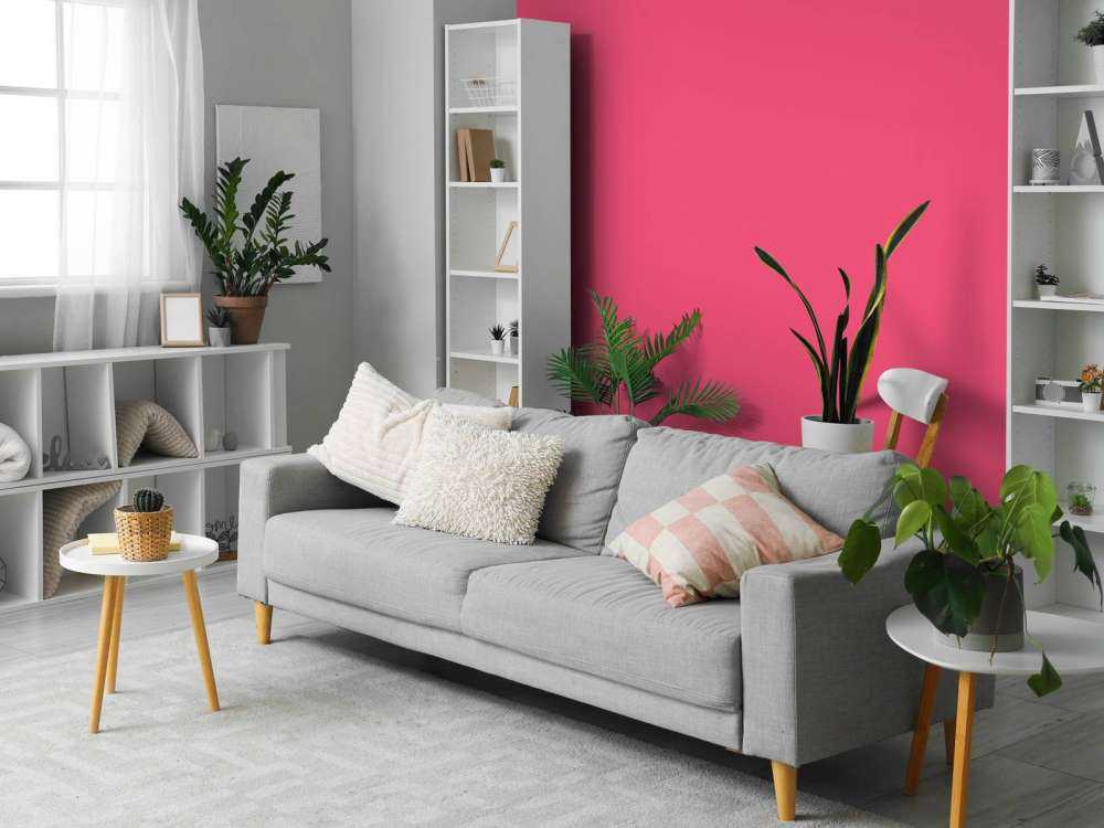 Mørk pink