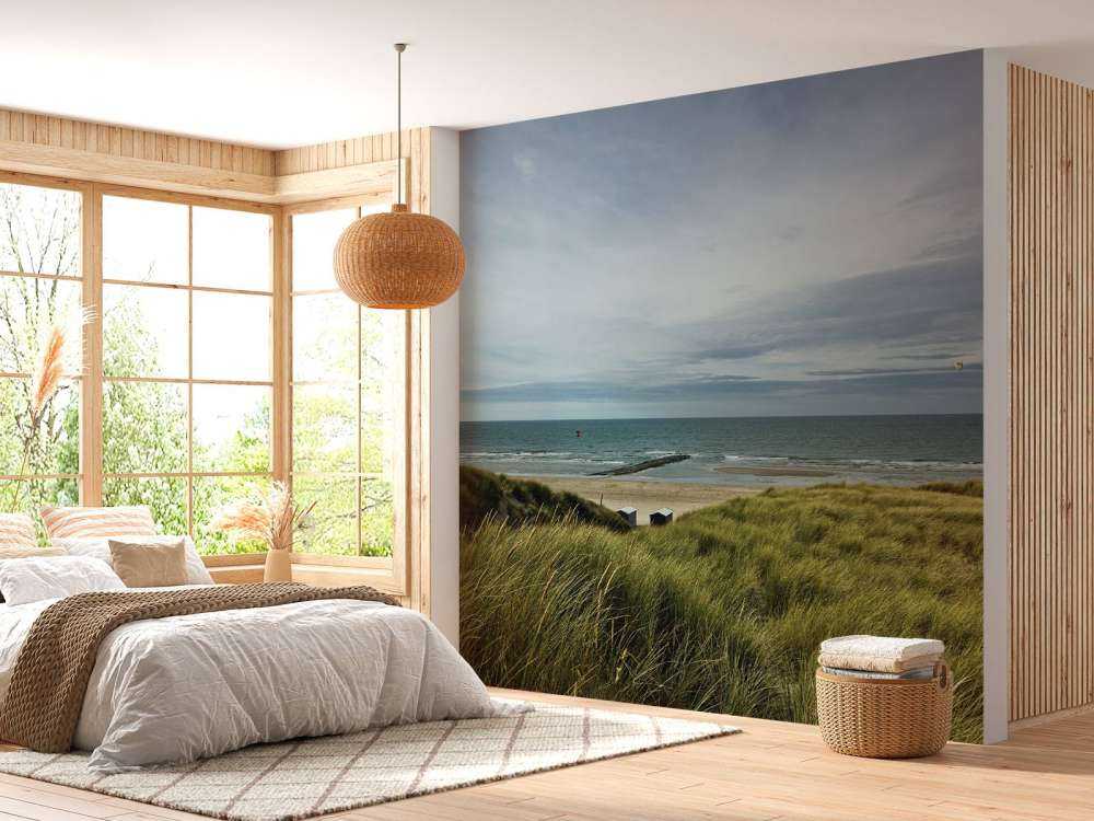 Stranden fra klitterne