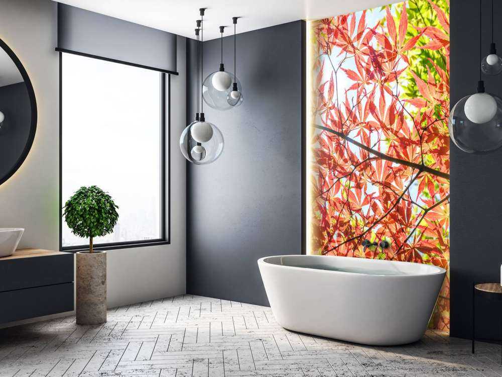 Røde efterårsblade