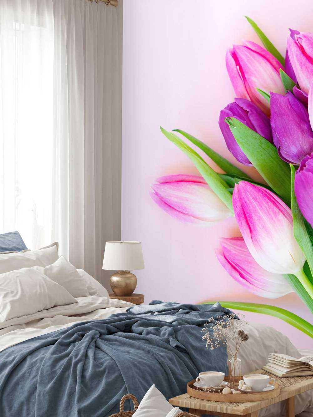 Lyserøde tulipaner