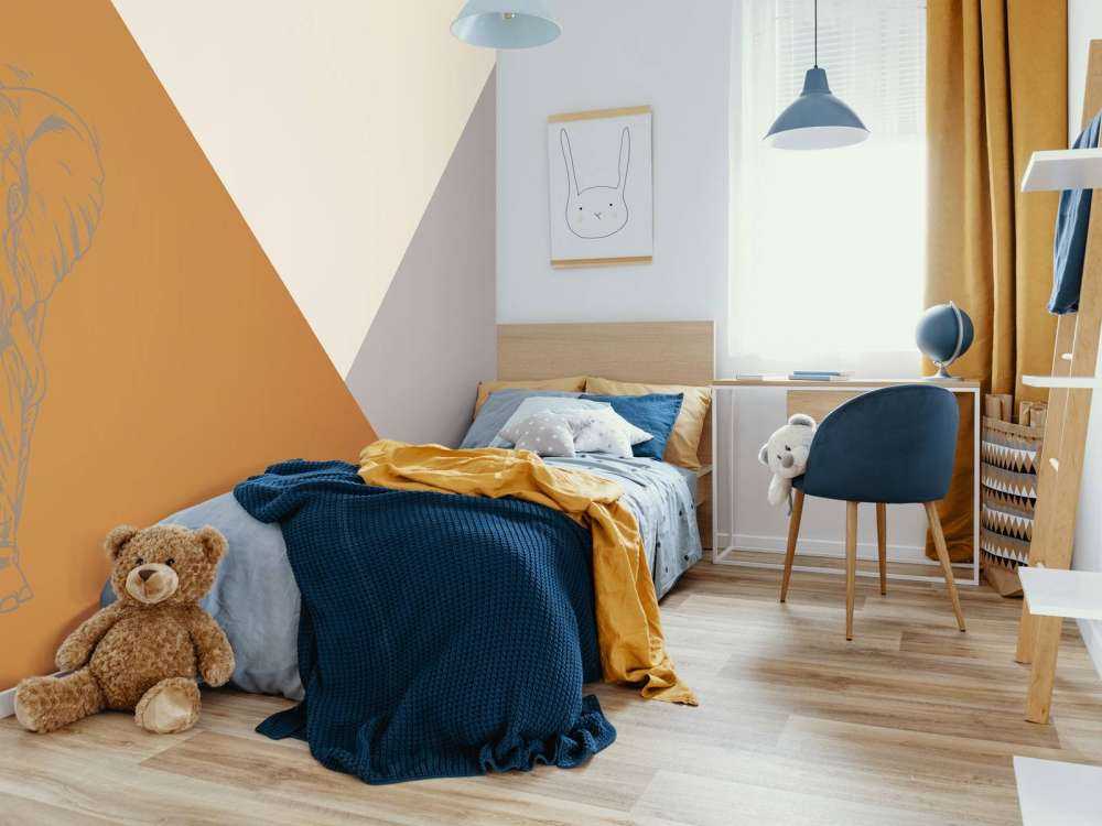 Rustne trekanter med elefant