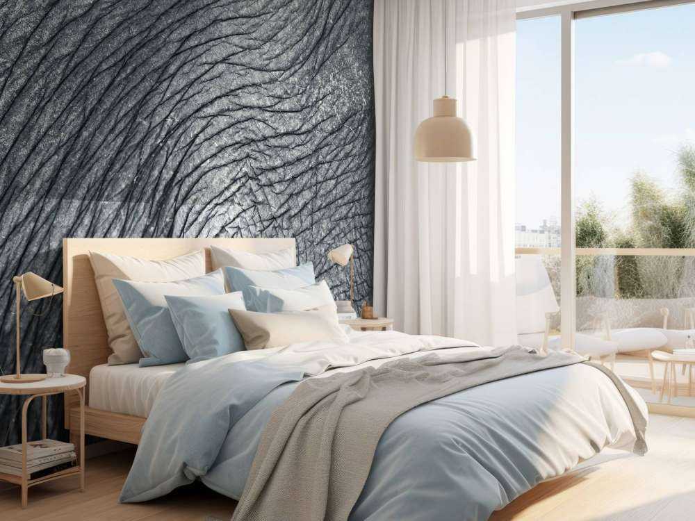 Nærbillede af elefantskind