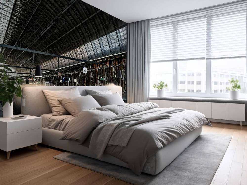 En tidlig morgen på stationen